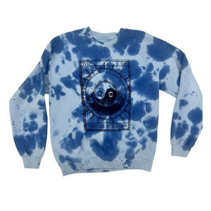 Life Clothing Co. Blue Tie Dye Sweatshirt